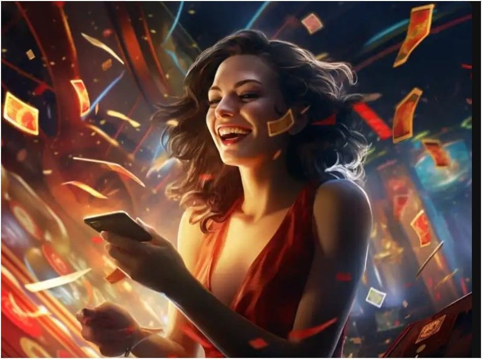 Ilustrasi permainan sportsbook dan slot online di platform viking4d